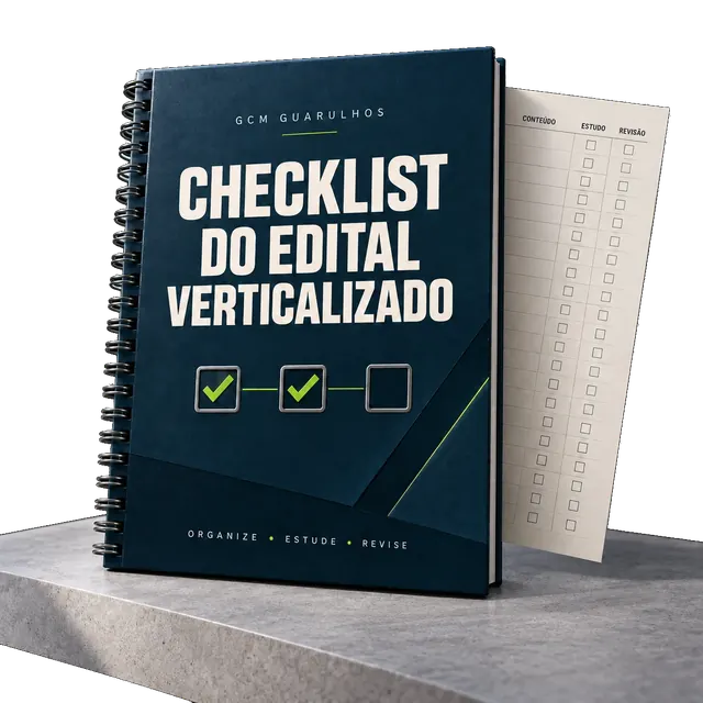 Mockup do bônus Checklist do Edital Verticalizado